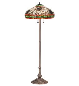 61" High Pinecone Floor Lamp