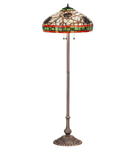 61" High Pinecone Floor Lamp