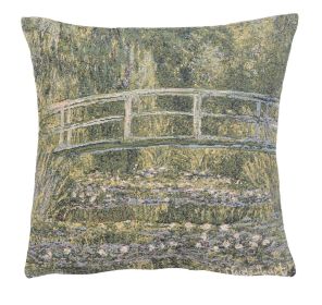 Monet's Bridge at Giverny III European Cushion Covers