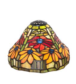 8" Wide Tiffany Poinsettia Shade
