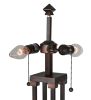 63" High Pinecone Ridge Floor Lamp