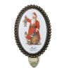 3.5" Wide Christmas Fruits of His Labor Fused Oval Night Light