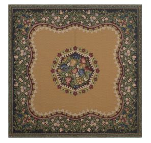 Fruit Medley II Lined European Throw