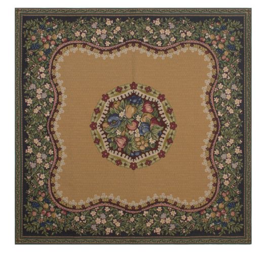 Fruit Medley II Lined European Throw
