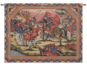 Ronald's Battle Italian Wall Tapestry