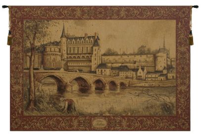 Olde World Chateau d Amboise Belgian Tapestry