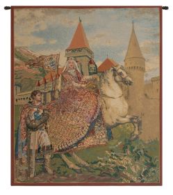 Sir Lancelot and Guinevere Tapestry