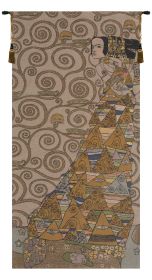 L'Attente Klimt a Droite Gris French Tapestry