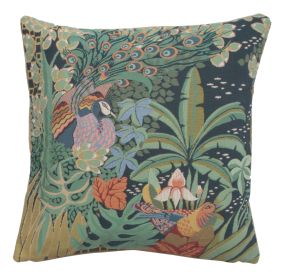 Jungle and Two Birds French Cushion Cover