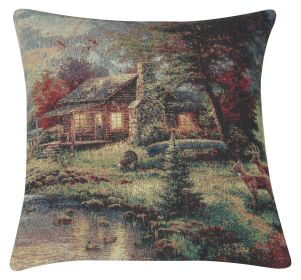Rustic Retreat Decorative Pillow Cushion Cover