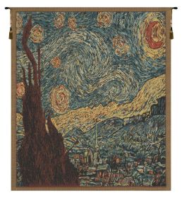 Van Gogh's Starry Night Mini Tapestry