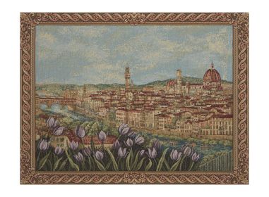 Florence with Flowers European Wall Art