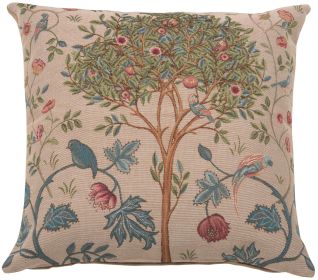 Kelmscott Tree Beige French Cushion Cover