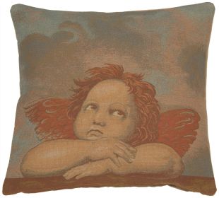 Raphael's Angel Right Italian Cushion Cover