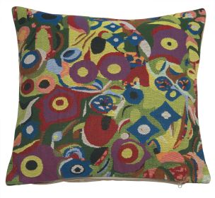 Klimt Swirls Cushion Cover