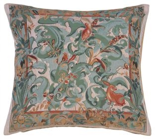 Animals with Aristoloches Light French Cushion Cover