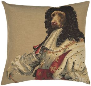 Chien Louis XIV European Cushion Covers