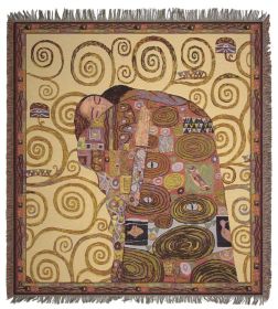 Klimt's Accomplissement European Throw