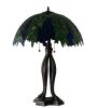 30" High Tiffany Honey Locust Table Lamp