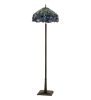67"H Tiffany Hanginghead Dragonfly Floor Lamp