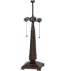23" High Diamond Band Mission Table Lamp