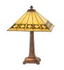 24 High Diamond Band Mission Table Lamp