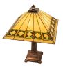 24 High Diamond Band Mission Table Lamp