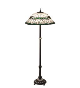 62" High Tiffany Roman Floor Lamp
