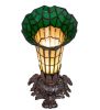 8 High Stained Glass Pond Lily Victorian Accent Lamp