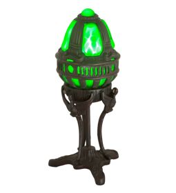 13"H Castle Swan Accent Lamp