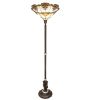 74" High Shell with Jewels Floor Lamp