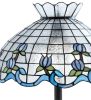 62" High Roseborder Floor Lamp