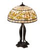 30" High Tiffany Turning Leaf Table Lamp