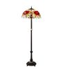62" High Renaissance Rose Floor Lamp