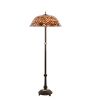 62" High Fishscale Floor Lamp