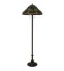 62" High Tiffany Dragonfly Floor Lamp