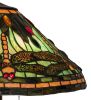 62" High Tiffany Dragonfly Floor Lamp