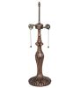23" High Diamond & Jewel Recurve Table Lamp
