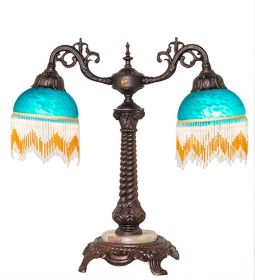 20" High Roussillon 2 Light Table Lamp