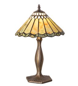 18" High Carousel Jadestone Accent Lamp