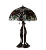 30" High Renaissance Rose Table Lamp