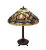 31" High Jeweled Grape Table Lamp