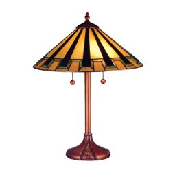 24"H STEPPE TABLE LAMP