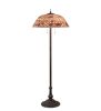 64"H Tiffany Fishscale Floor Lamp