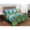 Duvet Cover Set, King Size Pictorial Bedding, Dolce Mela - Peafowl