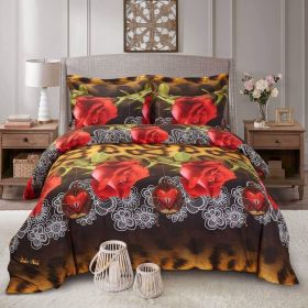 Dolce Mela - Passion, Duvet Cover Set, Queen size Floral Bedding