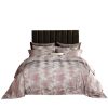 Dolce Mela Hollywood, Duvet Cover Set, Luxury Jacquard Bedding, 6 pc Queen