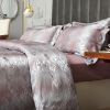 Dolce Mela Hollywood, Duvet Cover Set, Luxury Jacquard Bedding, 6 pc Queen