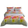 Queen Size Duvet Cover Set, 6 Piece Luxury Floral Bedding, Dolce Mela  Innocence