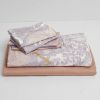 Perugia by Dolce Mela - 6 Pieces Luxury Jacquard Queen Size Duvet Cover Set